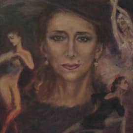 Портрет Майи Плисецкой