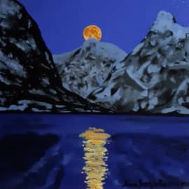 Полнолуние в горах