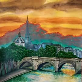 "Закат на Сене"