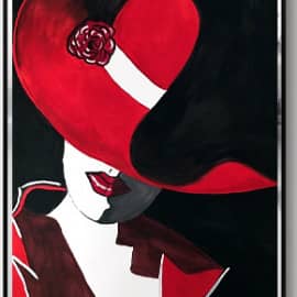 Леди в шляпе