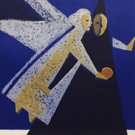 Ангел наряжает елку