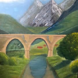 Мост в горах