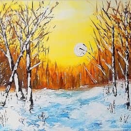 Зимний день