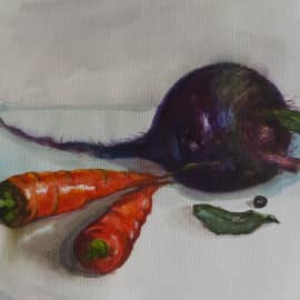 Натюрморт в темных тонах, сюжет 3