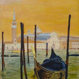 "Золотой закат в Венеции"