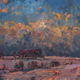 Морозный день