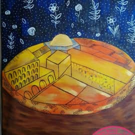 Иерусалим вечерний.