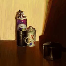 Натюрморт в общежитии