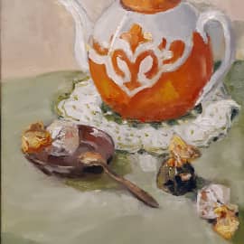 Натюрморт с чайником