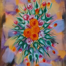 Букет на счастье.