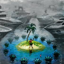 Морская мина COVID-19