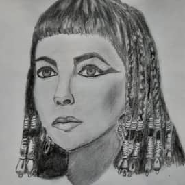 Элизабет Тейлор в роли Клеопатры