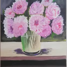 Букет пионов