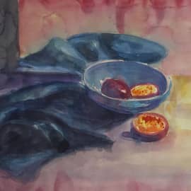 Натюрморт в темных тонах, сюжет 4