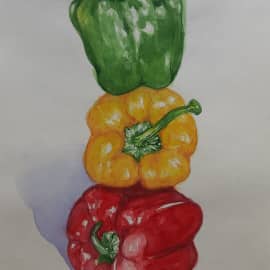 Натюрморт "перцы"