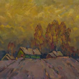 Зима в деревне