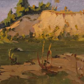 Песчаный склон