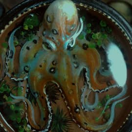 осьминожек эпоксидная смола