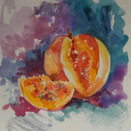 натюрморт в теплых тонах, сюжет 7