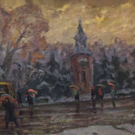 Зимний дождливый день