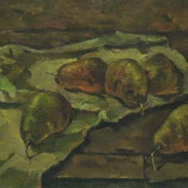 Натюрморт с грушами