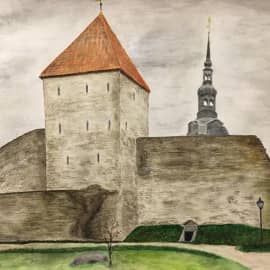 Таллинн. Девичья башня