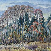 Этюд "Облетели листья"