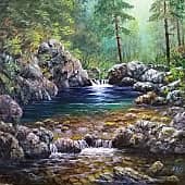 Лесной ручей