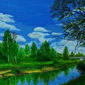 На реке Жиздра