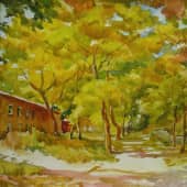 Воронеж.Осень на Помяловском спуске.