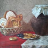 Кувшин с булочками