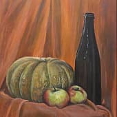 Натюрморт с тыквой