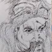 поздоровался с картиной