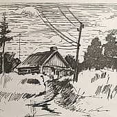 Деревенский дом