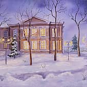 Волшебство зимнего вечера