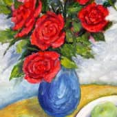 Красные розы