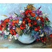 Букет полевых цветов