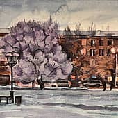 Праздничный зимний наряд