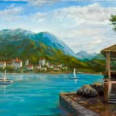 На побережье