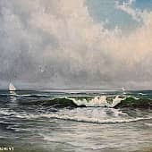 Белеют паруса вдали