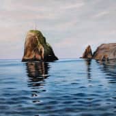 Крым, мыс Фиолент, Георгиевская скала Святого Явления.