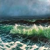 Морская даль во мгле туманной