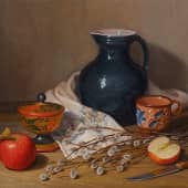 Натюрморт с вербой