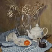 Натюрморт с чайным сервизом