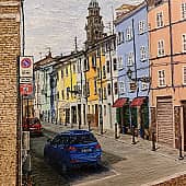 Краски тихой улочки