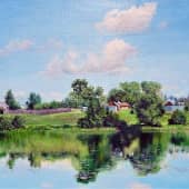 Летом на берегу Цны