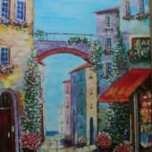 Улочки Венеции .