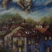 вечерний кот