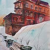 Дом у набережной в Екатеринбурге