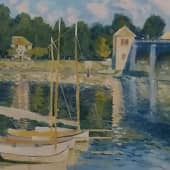 По мотивам картины Моне